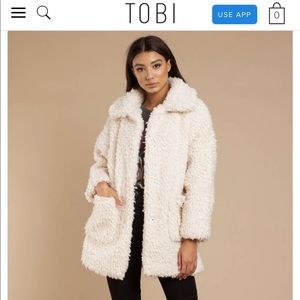 Lost + Wander Teddy Jacket - XS- NWT